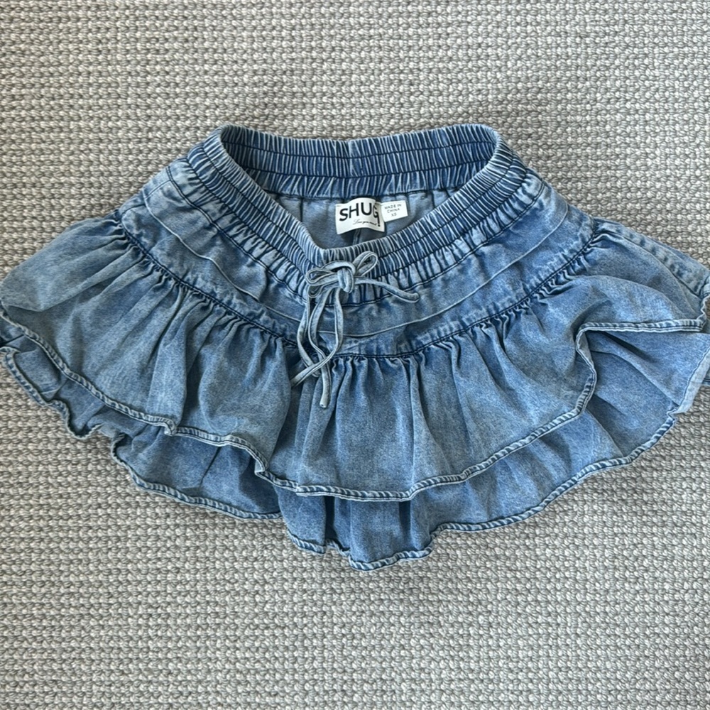 Denim Shug Skirt - Picture 2 of 2